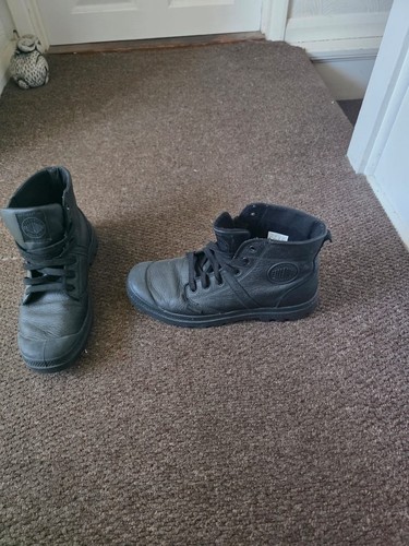 Palladium ankle boots leather